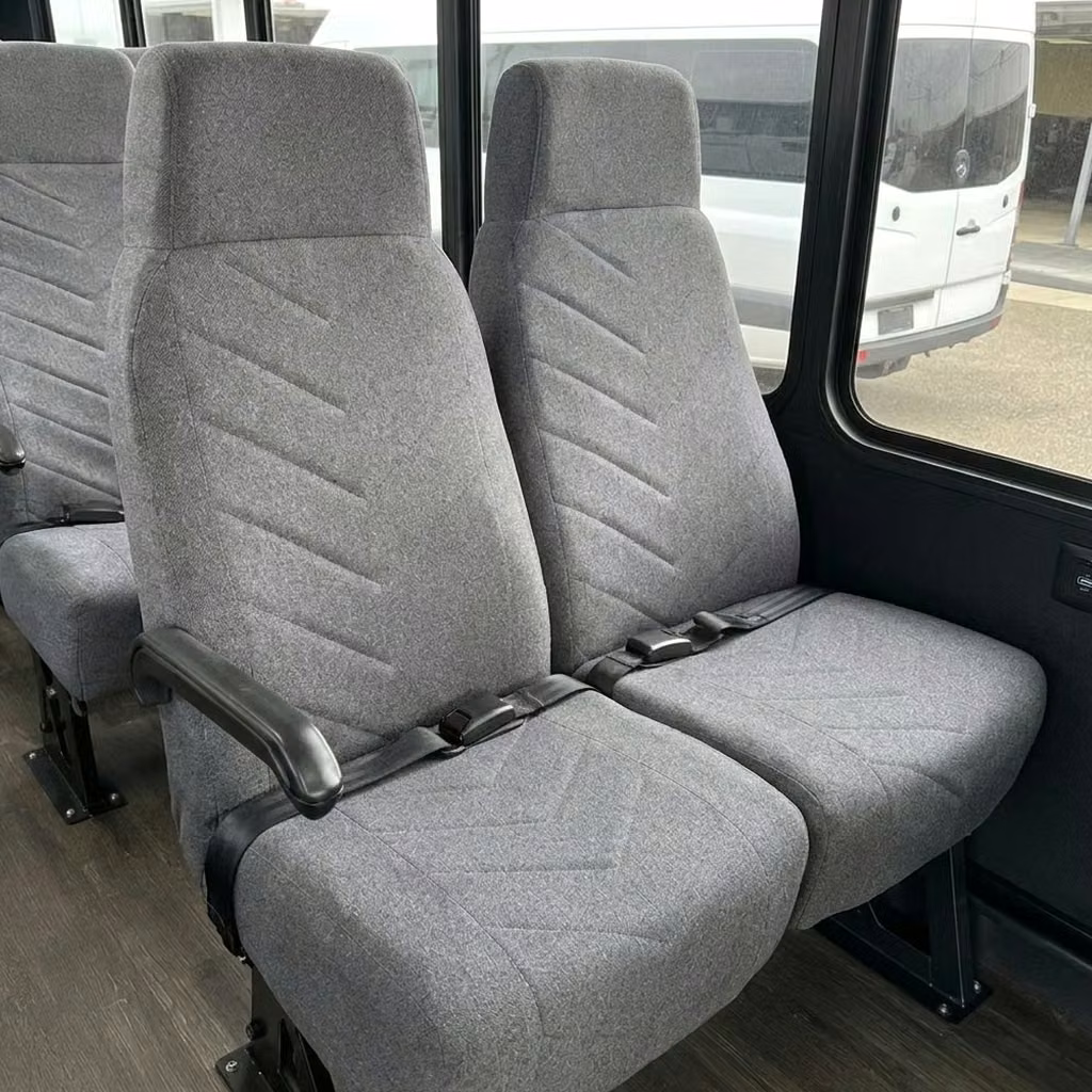 monterey 18 passenger minibus high back seats