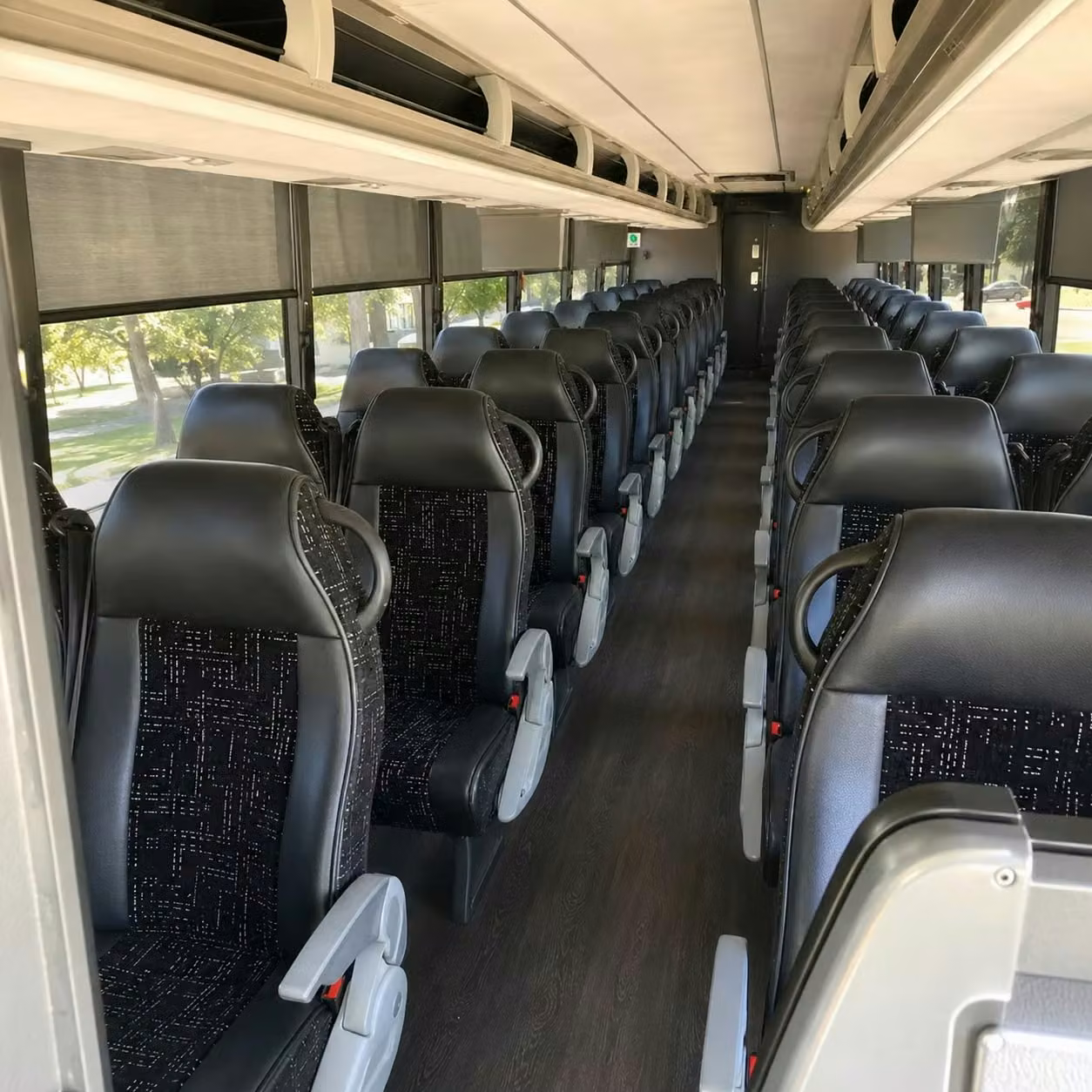 monterey charter bus interior 3